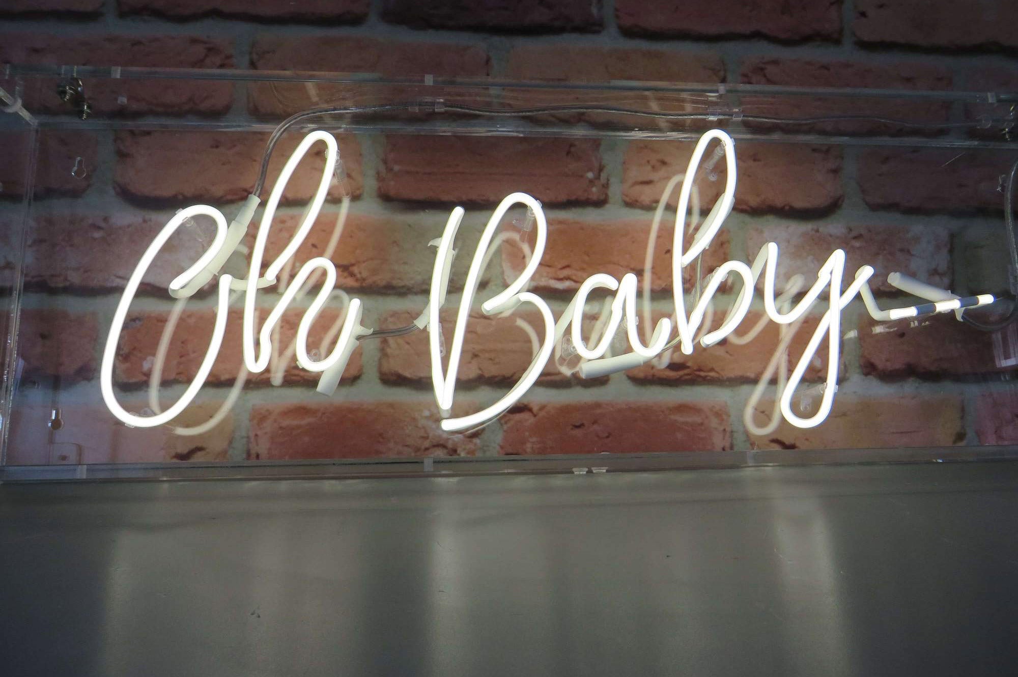 Oh baby hot sale sign